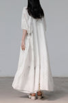 MUTEDANCE Embroidered Flower Dress MD22SS55 Off-White PM32